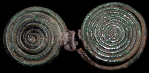 Brooch, Bronze Age, Italic Spiral, c. 10th-7th Cent. BC Rare! Brooch, Bronze Age, Italic Spiral, c. 10th-7th Cent. BC Rare!